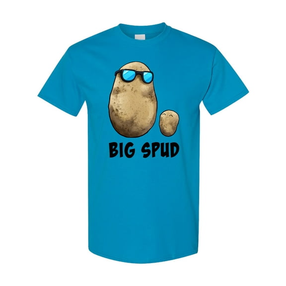 Inktastic Big Spud Potato Father and Child T-Shirt