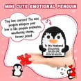 thumbnail image 2 of Regalos hechos a mano a ganchillo, pingüino romántico, te amo, marido, 2 of 7