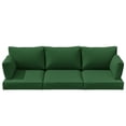 thumbnail image 7 of Pakunoda Outdoor Cushions Replacement, 8 Piece Sectional Cushion Fits 3-Seat, 4” Foam Deep Seat, for Patio Rattan Wicker Replacement Cushion, Liner&Cover, Green, 7 of 7