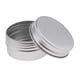thumbnail image 3 of 5 de aluminio plateado de 1 / 30 g, contenedores deslizantes vacíos, botella con rosca para bálsamo labial, manualidades, co Yuyangstore Comestics Empty Tin Case, 3 of 7
