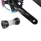 thumbnail image 3 of 170mm 104 Bcd Kit de Soporte Inferior de Manivela de Bicicleta de Montaña Y para Bicicleta de Carretera Bmx Piezas de Bicicleta - 36T 36 dientes Sunnimix Juego de bielas de plato de bicicleta de carretera, 3 of 8