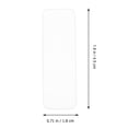 thumbnail image 2 of UPOUART Double Sided Tape for Spring Couplets 120Pack Clear Removable Adhesive Materials Rectangular Shape, 2 of 8