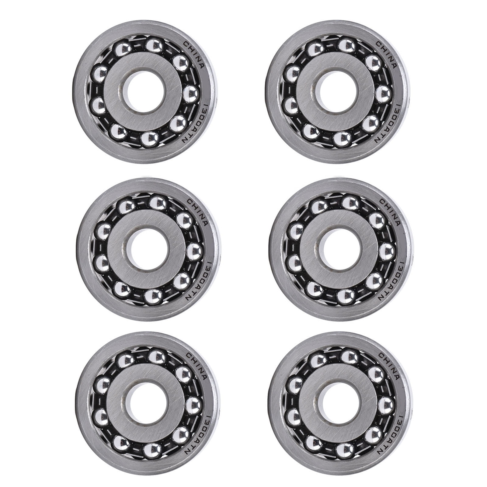 Radial Ball Bearing, Waterproof Double Row Balls Bearings 6Pcs High