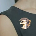 thumbnail image 5 of Abbraccia 3xFashion Enamel Pin Astronaut Brooch Women Christmas Jewelry Accessory Moon, 5 of 8