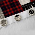 thumbnail image 4 of Homewish Rustic Farmhouse Hunting Black Out Curtains, Bohemian Dreamcatcher Curtains Pack of 2 (42x63 Each), Cowboy Cowgirl Bedroom Curtains, Wheat Red Curtains and Drapes Decor, 4 of 6