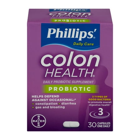 Phillips' Colon Health Probiotic Capsules - 30 CT - Walmart.com