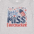 thumbnail image 4 of Inktastic Little Miss Firecracker Patriotic Girls Baby T-Shirt, 4 of 5
