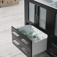 thumbnail image 3 of Blossom 48" Double Sink Vanity | Espresso| Solid Wood | Ceramic Top | Freestanding Bathroom Cabinet, 3 of 8