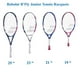 thumbnail image 5 of Raqueta de tenis Babolat B'Fly Junior 23" (58,4 cm) blanca/rosa, 5 of 7