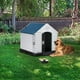 thumbnail image 2 of Casa Para Perro Q Perrón Raza Grande Con Puerta Color Azul, 2 of 8