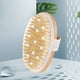 thumbnail image 4 of Cepillo de madera para masaje de espalda, masajeador de piel elíptico antideslizante, accesorios de baño, 4 of 9