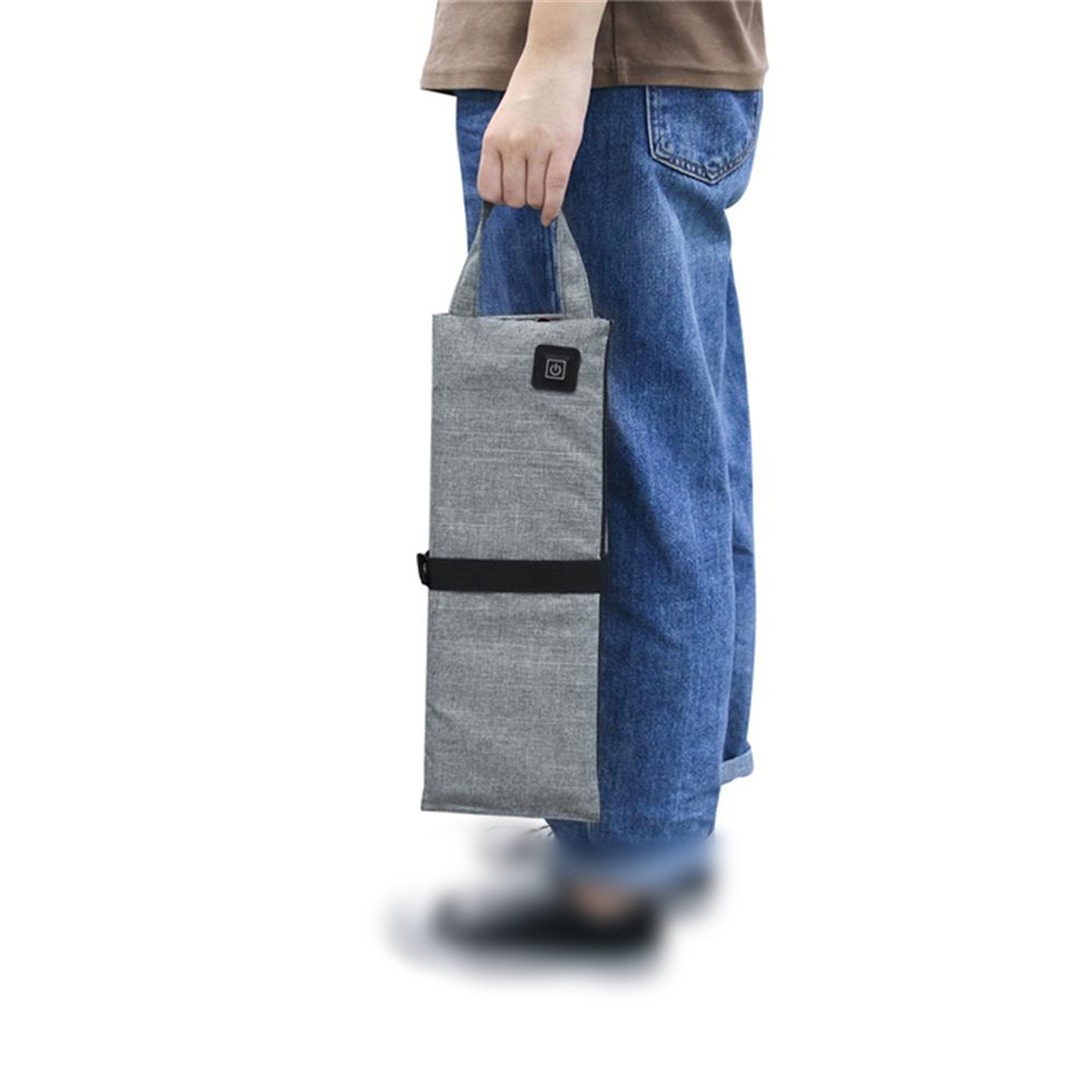 Chair Outdoor USB Rechargeable Heated Seat Cushion Portable Folding Chair Seat Mat 3 Heating Levels Electric Heating Pad