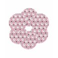 thumbnail image 7 of 13 Inch Round Placemats Set of 6, Pink Christmas Snowman Non Slip Heat Insulation PP Table Mats, Winter Xmas Snowflake Cute Washable Place Mats for Kitchen Dining Party Table Decor, 7 of 7