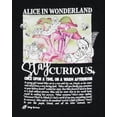 thumbnail image 2 of Disney Men's Alice in Wonderland Stay Curious Adult Graphic Print T-Shirt, 2 of 3