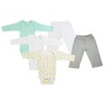thumbnail image 1 of Infant Boys Long Sleeve Onezies and Track Sweatpants, 1 of 3