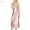 1#, variant on Summer Silk Pajamas Nightgown Women Pleated V Neck Sleeveless Maxi Nightdress