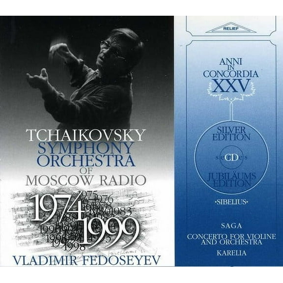 Tchaikovsky Symphony Orchestra of Moscow Radio - Violinconcerto / en Saga / Karelia - Music & Performance - CD