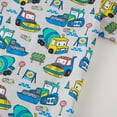 thumbnail image 2 of WIBACKER 3-8Y Toddler and Little Boys 2-Piece Engineering Vehicle Pajamas Set 100% Cotton Short Sleepwear Kids Summer Pjs, 2 of 10