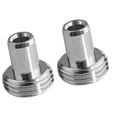 thumbnail image 1 of Enchufe del conector del adaptador de la cabeza de de cerámica de la fibra de 2 piezas - Plata shamjiam Adaptador de aleación, 1 of 9