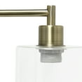 thumbnail image 6 of Simple Designs 18.8" Antique Brass Iron Lantern Desk Lamp With LED Bulb, 6 of 6