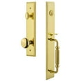 thumbnail image 3 of Grandeur Carfgrfav_Eset_234 Carre Solid Brass Rose Keyed Entry Single Cylinder Full Plate, 3 of 5
