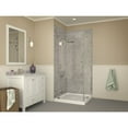 thumbnail image 2 of Anzzi SB-AZ009WH Titan Series Double Threshold Shower Base in White - 36 x 36 x 3.54 in., 2 of 4