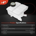 thumbnail image 2 of A-Premium Front Engine Coolant Recovery Reservoir Tank [with Cap] Compatible with Ford Vehicles - 2013-2018 C-Max, 2013-2016 Escape, 2012-2, 2 of 9
