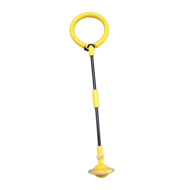 Juguete para saltar ejercicio, mejora la coordinación para y niñas, regalo de cumpleaños Amarillo Cola saltar la pelota