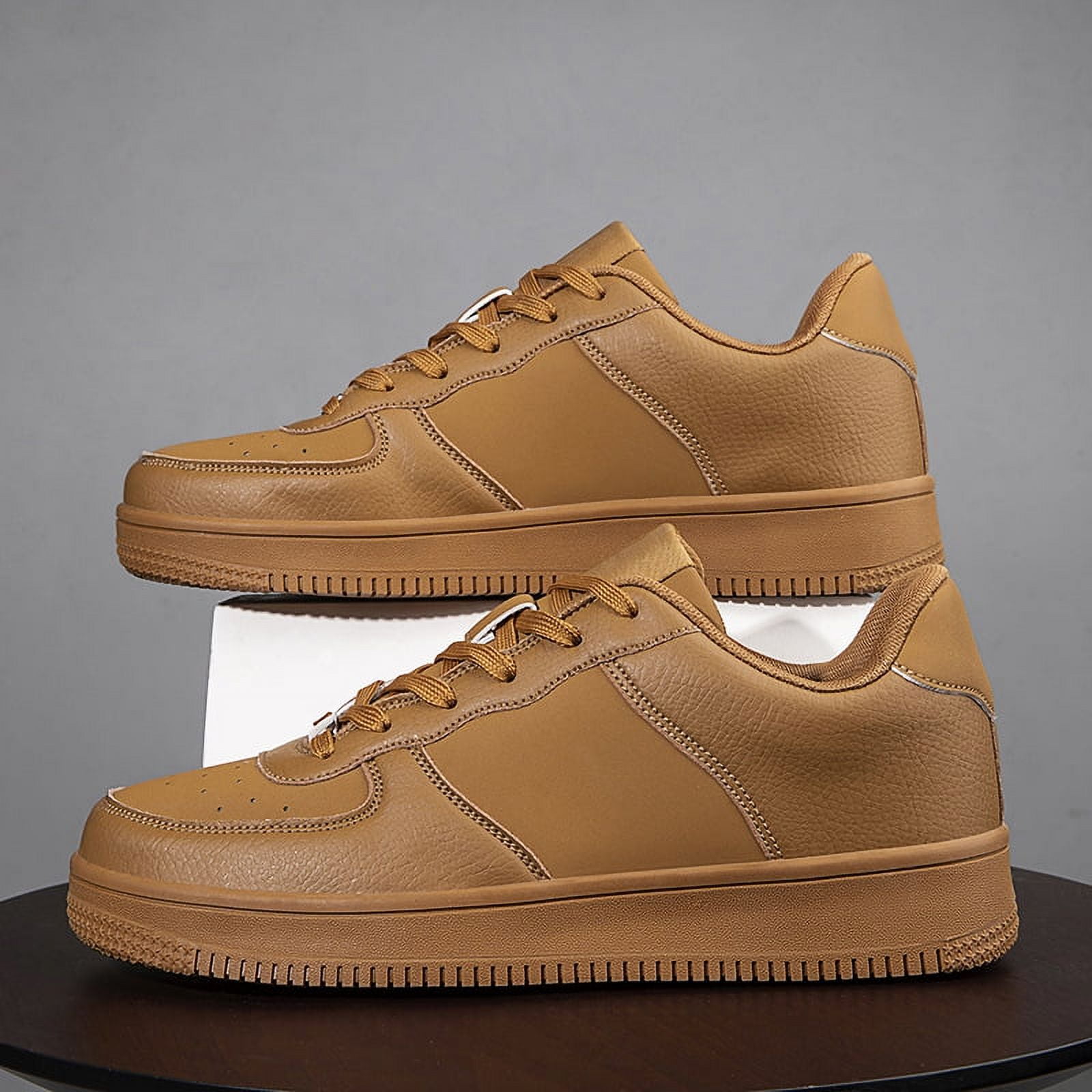 DEELLEEO Nouvelles Chaussures pour Hommes Grande Taille Air Force