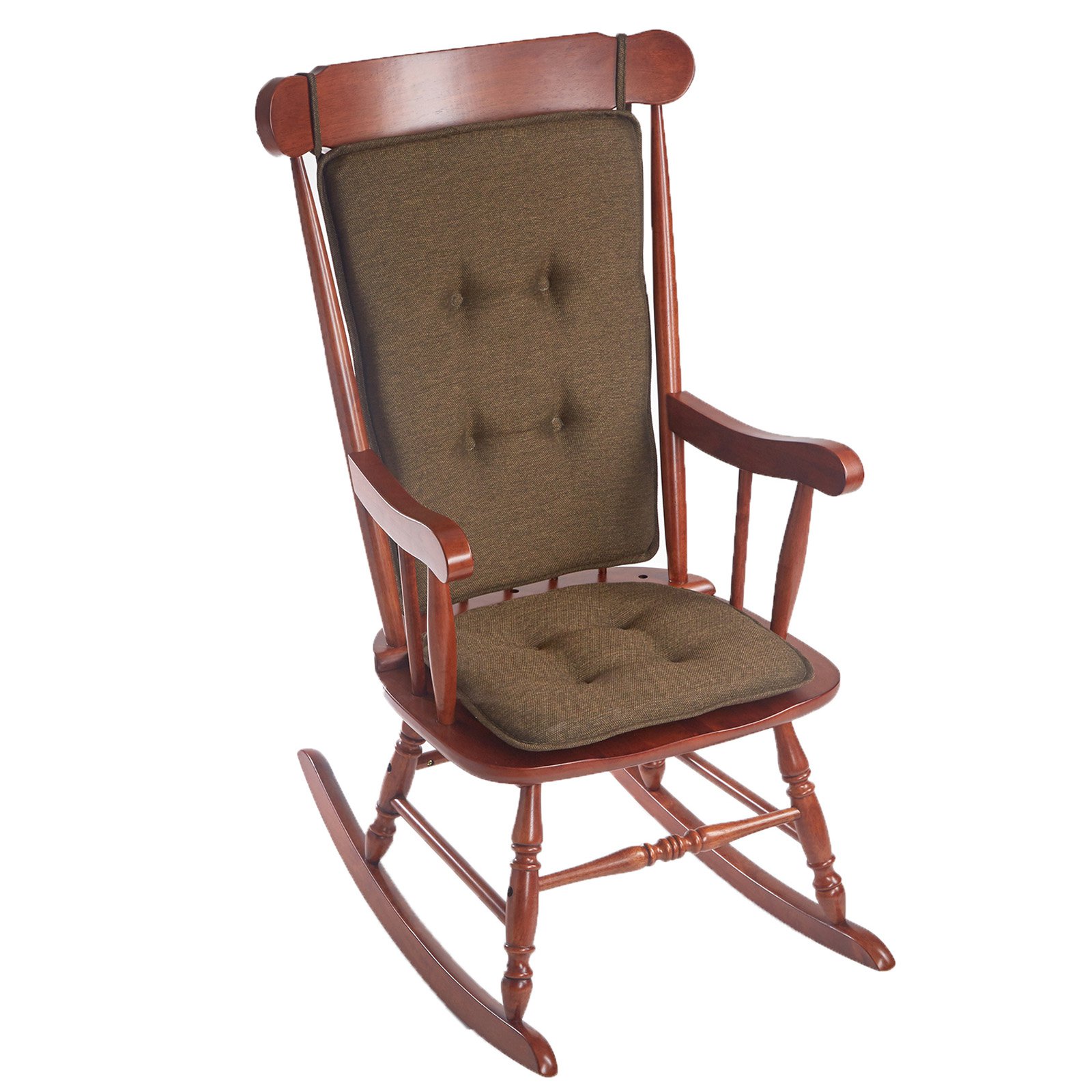 Klear Vu Saturn Dining Chair Pad Cushion Set of 4 Natural