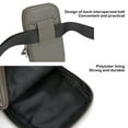 thumbnail image 6 of Hovmgk Sling Crossbody Bag, Small Water-Resistant One Strap Shoulder Purse, Travel Bag for Men & Women with Earphone Hole, Gray, Lightweight and Versatile Daily Use Sling Bag, 6 of 6