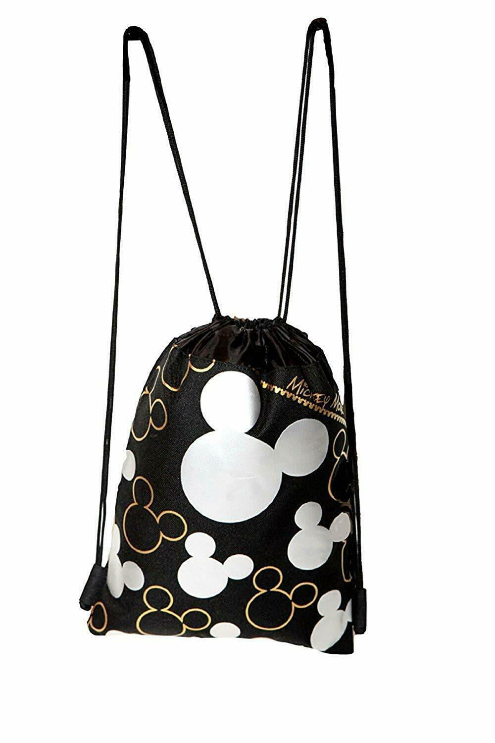 Disney Mickey Mouse Drawstring Backpack 2 Pack 