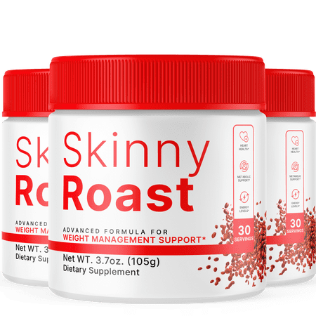 Skinny Roast Advanced Formula Weight Management Powder Supplement Maximum Strength Fitness Support 90 Servings