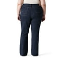 thumbnail image 2 of Levi Strauss Signature Women's and Women's Plus Mid Rise Slimming Bootcut Jeans, 29.5", 31.5” and 33.5” Inseams, Sizes 2-28, 2 of 6