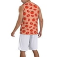 thumbnail image 2 of Naloa Tomato Basketball Jersey Reversible Men's Mesh Athletic Sports Shirts Training Practice S-4XL3X-Large, 2 of 6