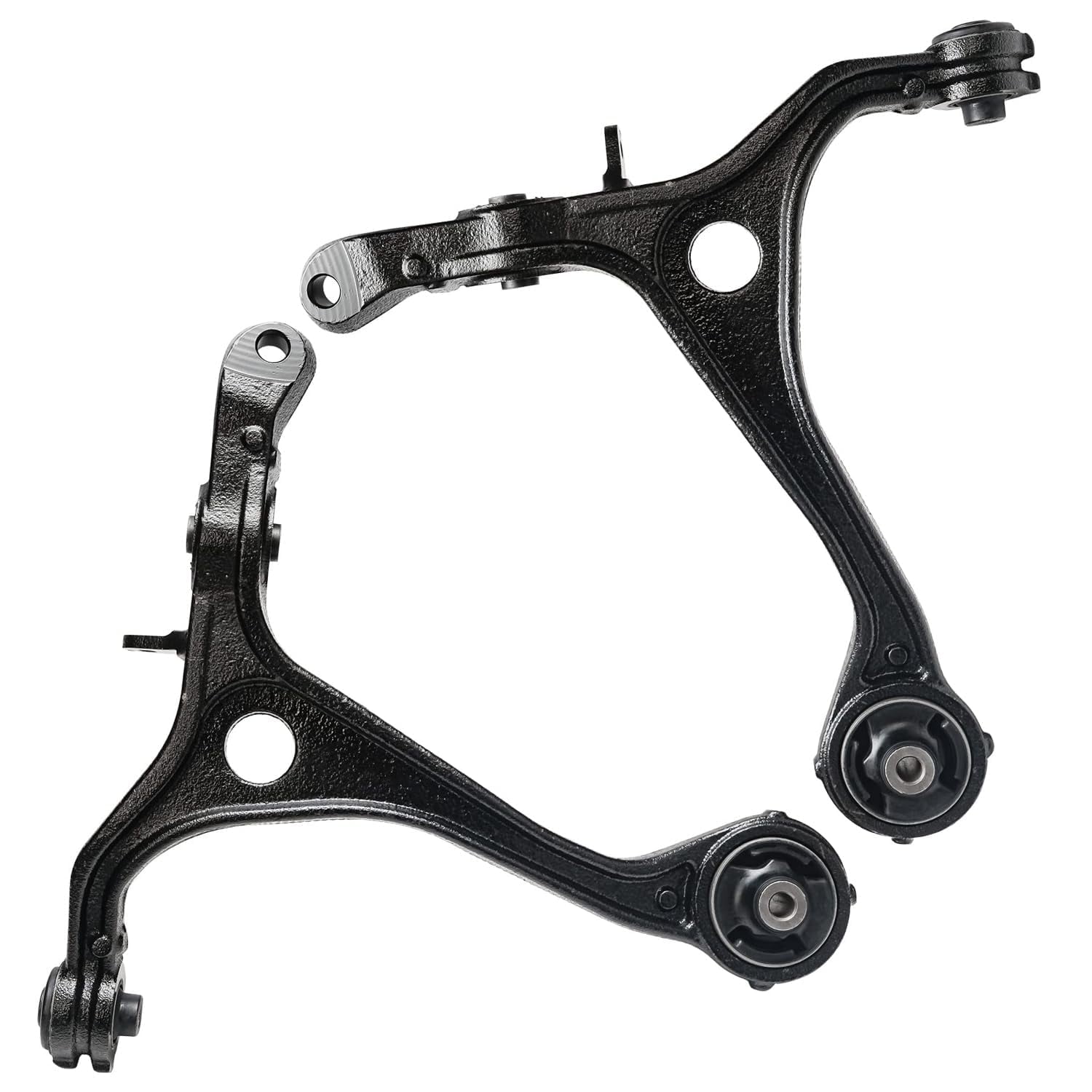 Detroit Axle - Front 14pc Suspension Kit for 2003-2007 Honda Accord 2004 2005 2006, 2 Lower Control Arms 2 Upper Control Arms w/ Ball Joints 2 Ball Joints 4 Tie Rods 2 Sway Bar Links 2 Boots