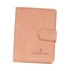 thumbnail image 5 of Funda para pasaporte, tarjetero de piel sintética, organizador de tarjetas de crédito rosa, 5 of 9