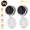 White-2 Cameras, variant on BoyKeep 2K 5G&2.4GHz Wi-Fi Security Camera, Indoor Home Security Camera for Baby/Elder, Pet Camera with Phone App, 2-Way Audio Baby Monitor Camera, Night Vision, 12s Cloud Storage & Local Storage