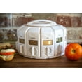 thumbnail image 2 of KitchenArt Select-A-Spice Auto-Measure Seasoning Carousel Professional Series, White 12 Compartment Spice Rack, 9.5" x 9.5" x 6.75", 2 of 7