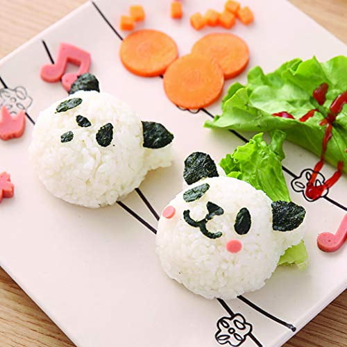 How to Make Cute Panda Onigiri, Bento Box Ideas — PY's Kitchen