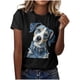 thumbnail image 2 of Xuyuer Women Blessed Beyond Measure Graphic Funny Cute T Shirts (Gift Ideas) Printed Graphic Workout Athletic Loose Fitting Tee Tops Print Blouses Casual Crew Neck Short Sleeve Basic Tee, 2 of 4