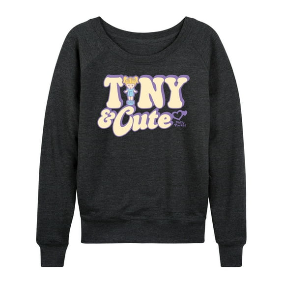Polly Pocket - Tiny And Cute - Women's Lightweight French Terry Long Sleeve Shirt