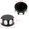 thumbnail image 2 of Bouchon de Réservoir d'Expansion CNC pour Ducati Panigale 899 959 1199 1299 V2 V4 S R - Noir, 2 of 10