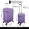 thumbnail image 2 of Set 2 Maletas De Viaje Grande Jony 25 Kgs Y 10kg Carry On Con Candado Y Ruedas 360, 2 of 5