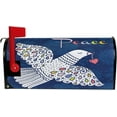 thumbnail image 2 of Love Peace Cute Dove Magnetic Mailbox Cover MailWraps Garden Yard Home Decor for Outside Standard Size-18"x 20.8"\u2026, 2 of 5