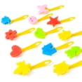 thumbnail image 3 of Shisuyan 12PCS DIY Seal Toys Assorted Graffiti Brushes Hand Drawing Tools Fun Stamp Brush Educational Props Mixed Pattern, 3 of 8