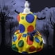 thumbnail image 3 of Greeniant Vestido transpirable de vacaciones para mascotas, de Halloween para perros, Navidad, ajustado, cintura ajustada, Cosplay, ropa con lazo, Ropa para mascotas Payaso（L） Greeniant PT004121-07, 3 of 6