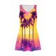 thumbnail image 3 of Vestido de Verano para las Mujeres Impresión Sexy sin Mangas Vestido de Hombro, Verano Casual Y Primavera, 3 of 5