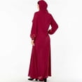 thumbnail image 6 of Women Middle Eastern Fashion Heavy Industries Embroidered Casual Long Sleeve Dress (excluding Headscarf), 6 of 9