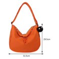thumbnail image 3 of Bolso bandolera Harajuku de moda para mujer con colgante esponjoso (naranja) Ndcxsfigh  Para Estrenar, 3 of 8